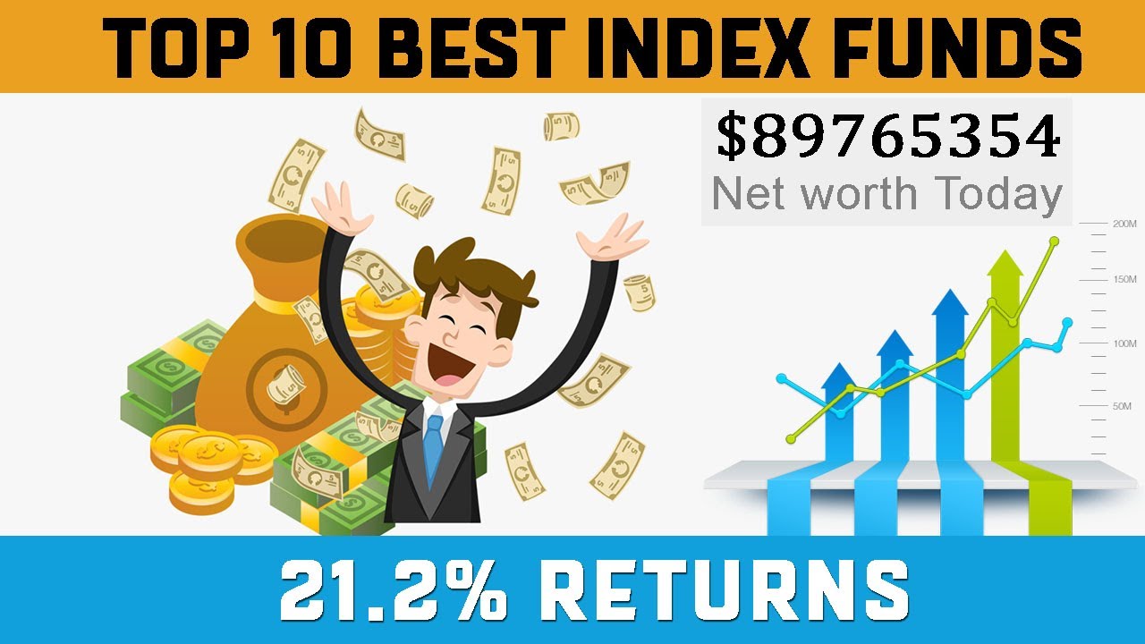 10 BEST Index Funds to make passive income NOW