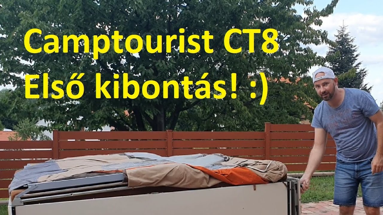 Kibontjuk a Camptourist CT8-at!
