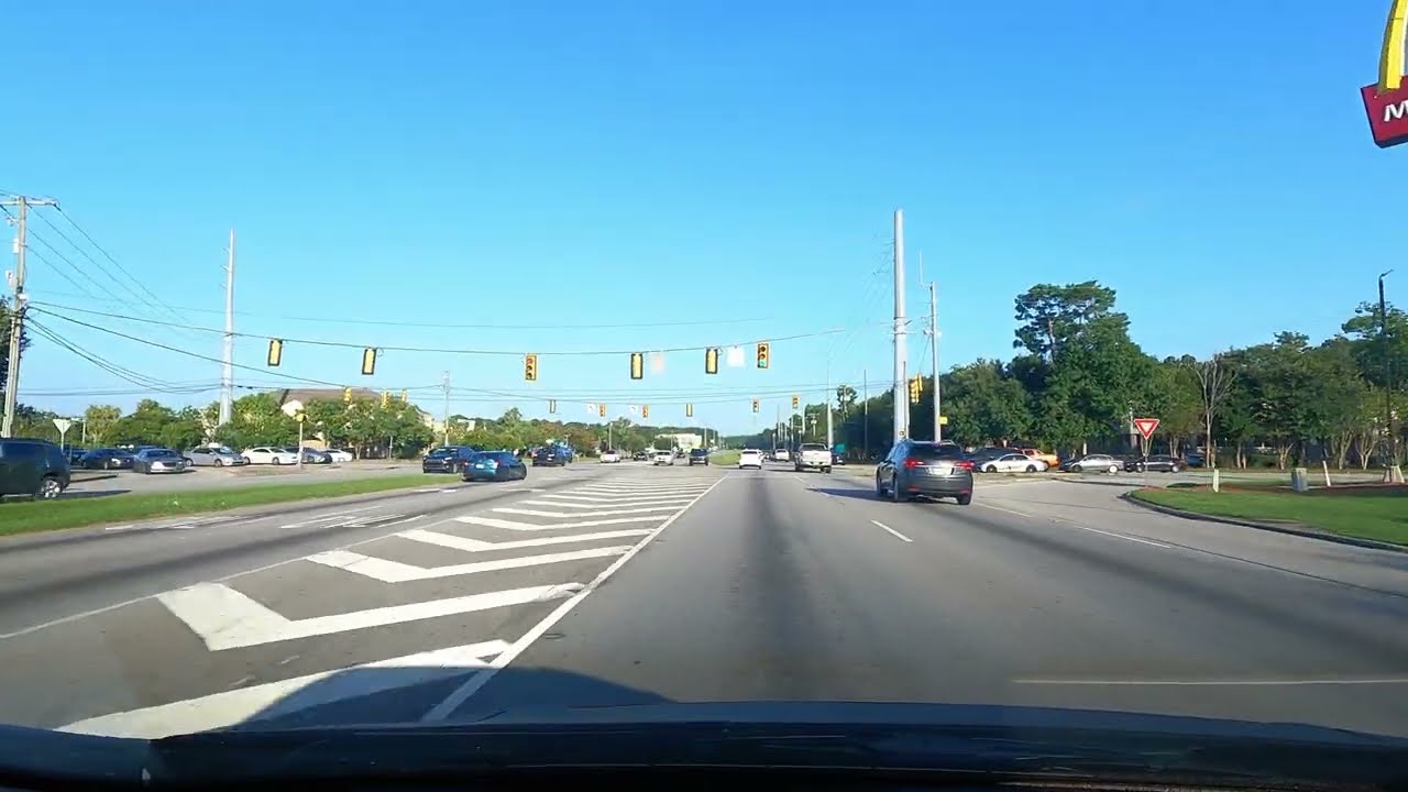 Day Driving Around Summerville South Carolina 🚗 50 minutes