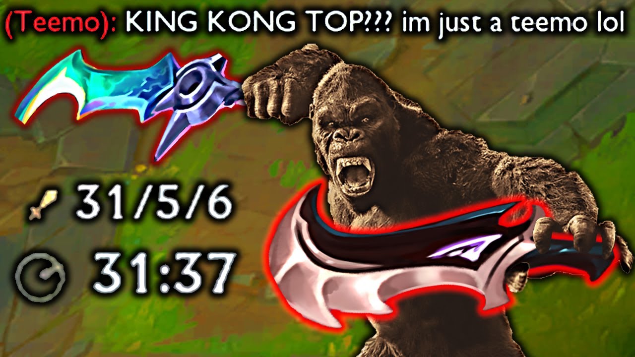 NERF KING KONG IN LEAGUE OF LEGENDS