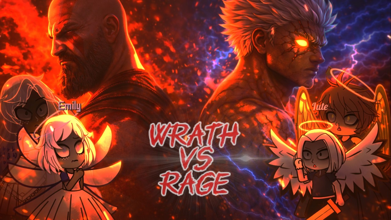 Hazbin Hotel Angels React to Kratos vs Asura (Death Battle)