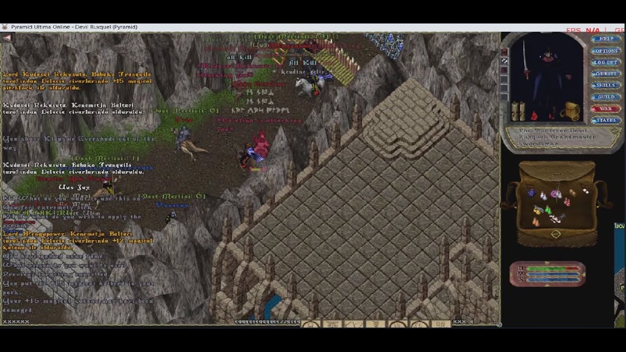 😈 DeViL RuxqueL Ultima Online Pyramid Uo Shard 02/11/2025