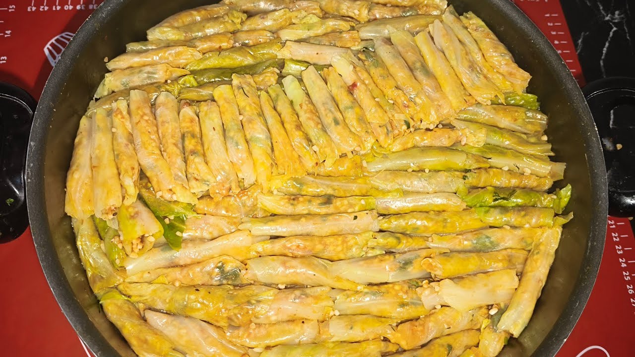  👉 محشي كرنب خطير بطريقة جدتي👌 👵🥬 طعم زمان اللي مستحيل يتنسي🔥