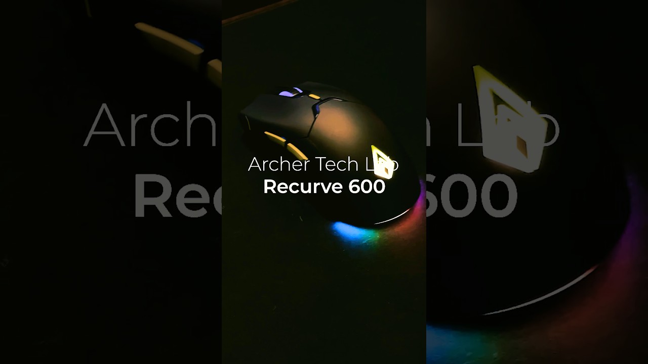 Archer tech Recurve 600 gaming mouse @Archer Tech Lab #gamingmouse #rgblight #khalasi  #gamer
