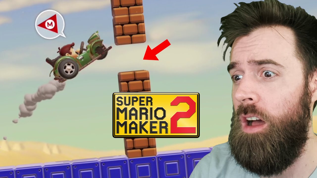 I Appear to be in DIRE STRAITS HERE. [SUPER MARIO MAKER 2]
