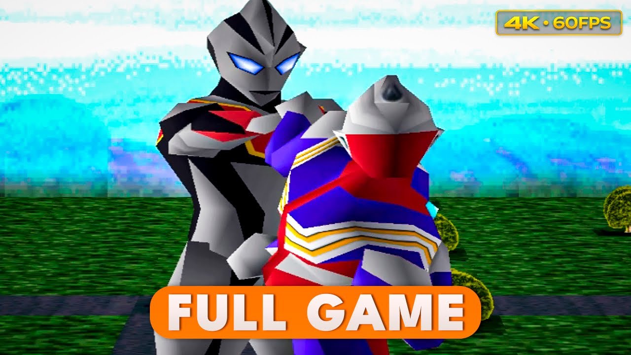 Ultraman Tiga & Ultraman Dyna: New Generations No Damage Full Game Walkthrough