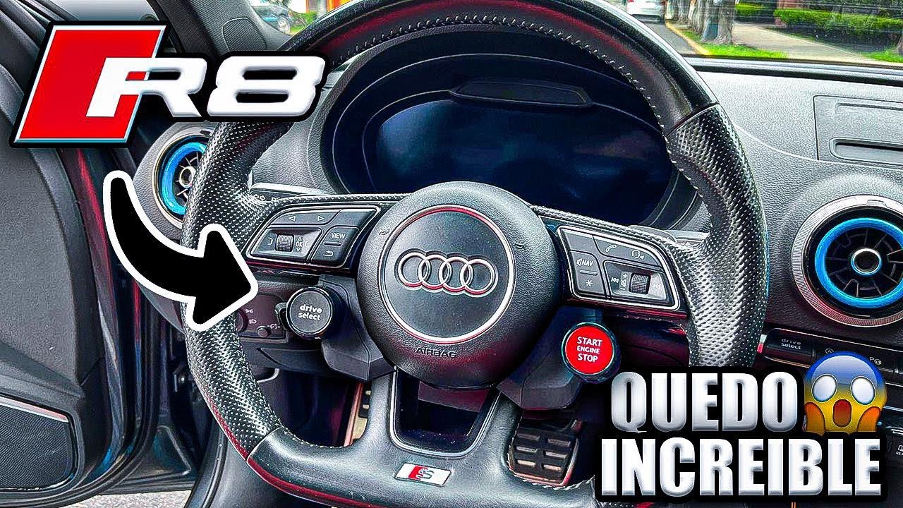 Mi Auto Enciende Como Un Audi R8 😱| Botones Al Volante | ♛LUISTECH♛