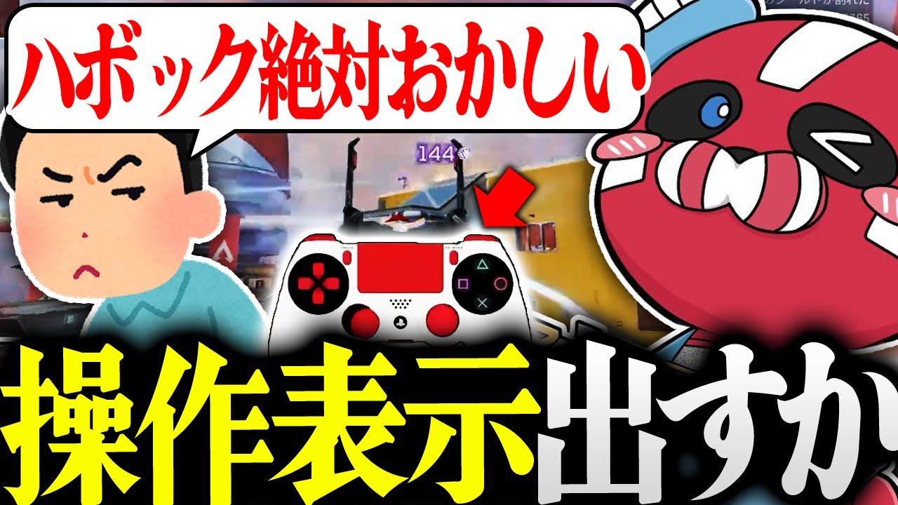 【怪しい？】PAD操作を表示しながらハボックを使ってくれるCHEEKY【CHEEKY切り抜き】