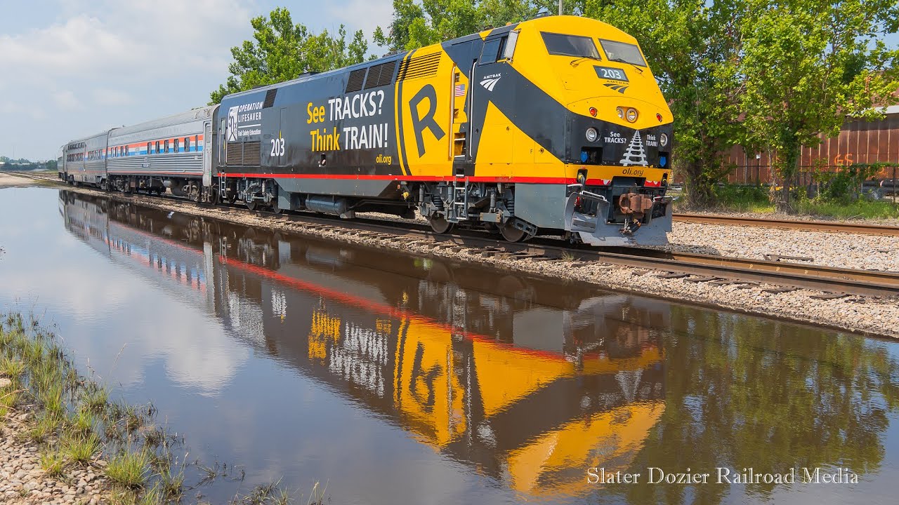Amtrak and CSX on the Gulf Coast! NO&M Subdivision Rail Action and Amtrak's Gulf Coast Comeback
