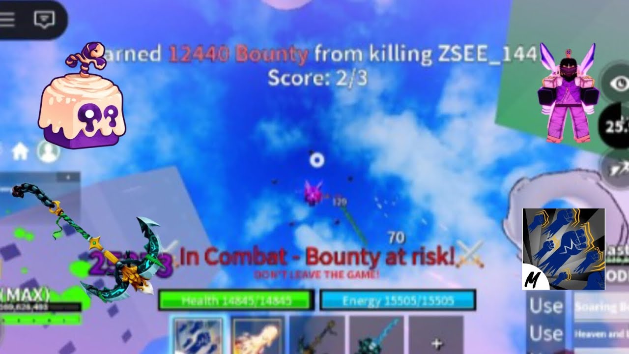 Blox fruit bounty hunting with dough fruit #roblox #bloxfruitspvp #bloxfruits #cyborg #pvp #dough  