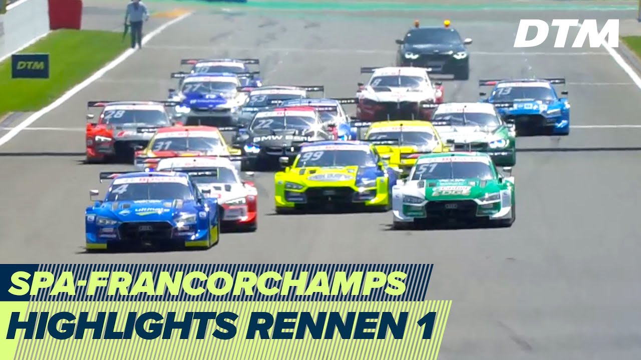 Sieg mit 20 Sekunden Vorsprung! | Highlights Rennen 1 | DTM Spa-Francorchamps 2020