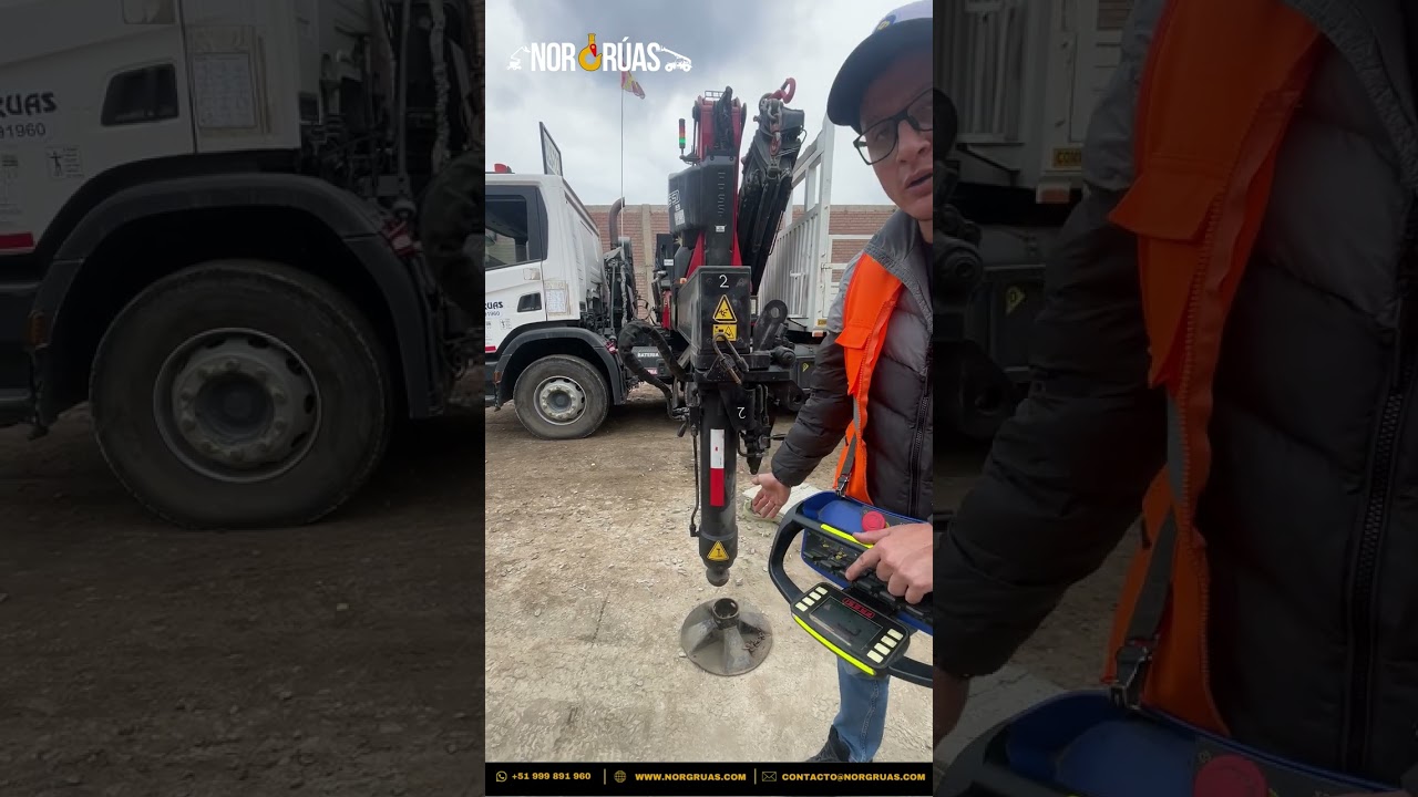 Instructivo camión grúa SCANIA P410 FASSI F820RA2.28