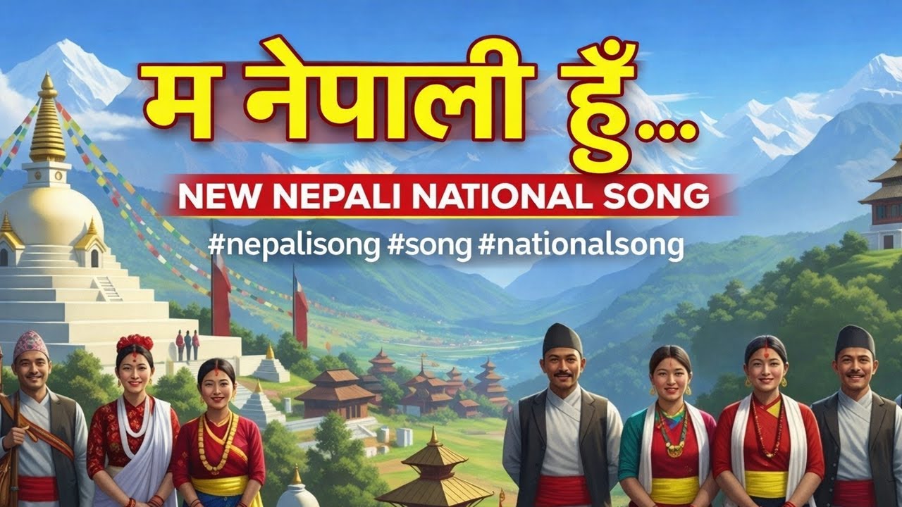 म नेपाली हुँ  ll New Nepali National Song ll Ma Nepali Hu.. 