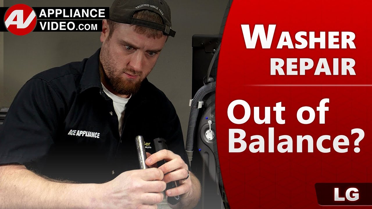 Как починить стиральные машины LG, которые трясутся (разбалансированы и шатаются) — Устранение не...