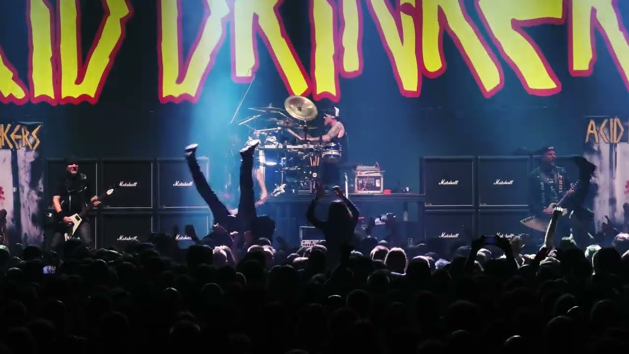 Acid Drinkers - Slow and Stoned (Method of Yonash) Live Hala Stulecia Wrocław, Polska 08.11.2025 4K