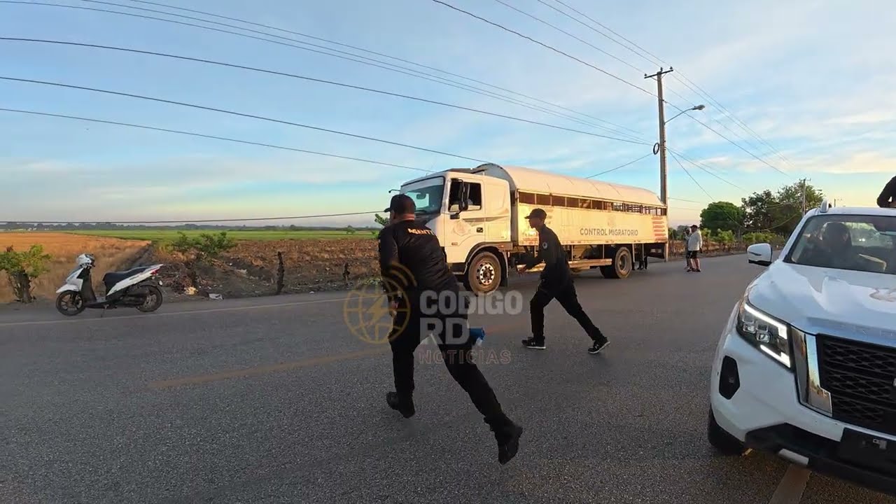 Operativo masivo en la provincia Duarte | Migración detiene indocumentados en casas y obras