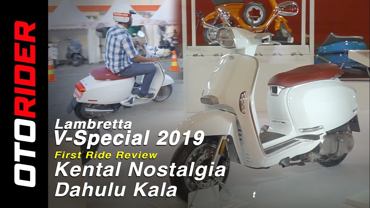 Lambretta V-Special 2019 First Ride Review - Indonesia | Otorider