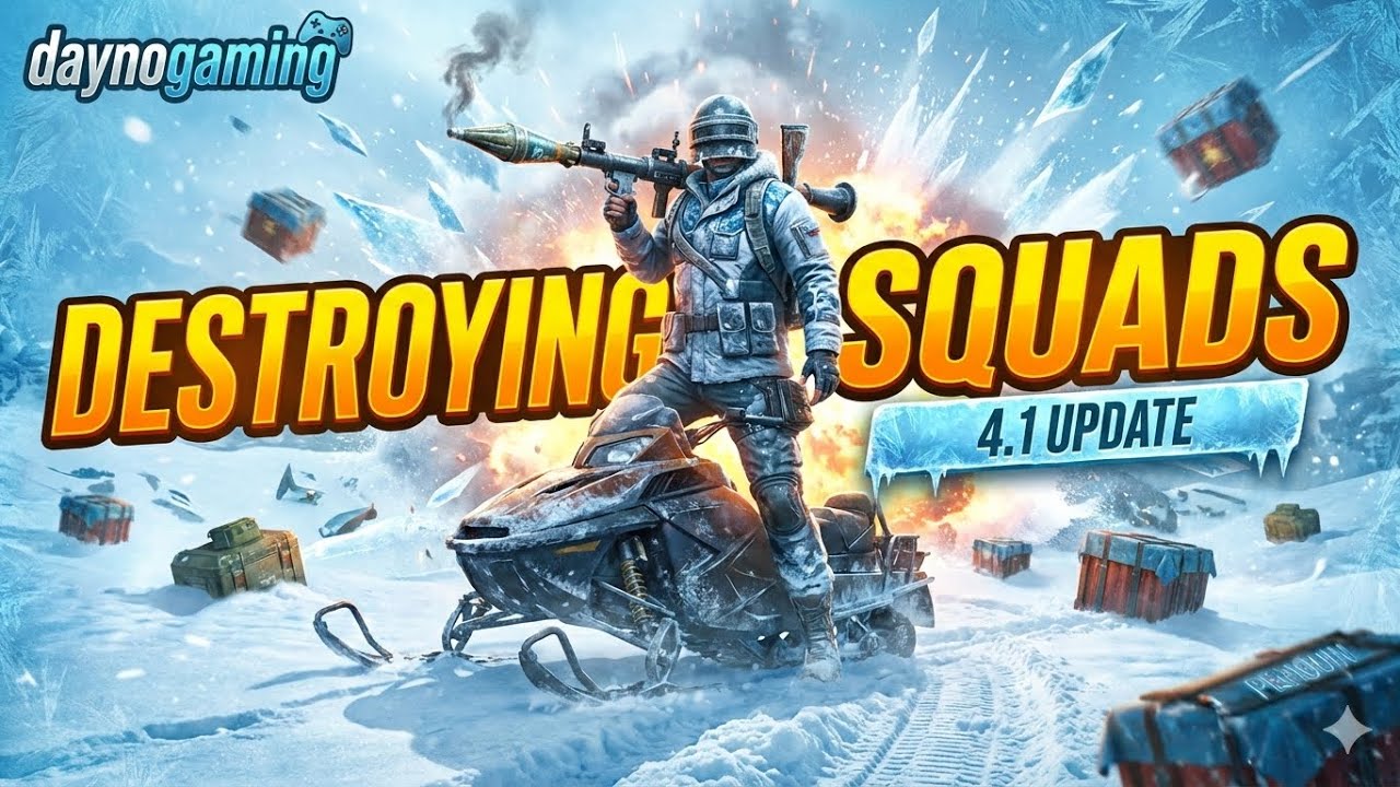 DESTROYING SQUADS 😎 4.1 UPATE | PUBG MOBILE | 