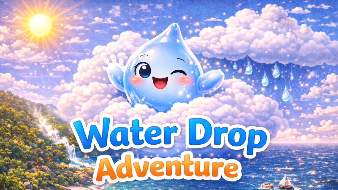 Water Drop Adventure | DizzyBizzy Nursery Rhymes & Kids Songs