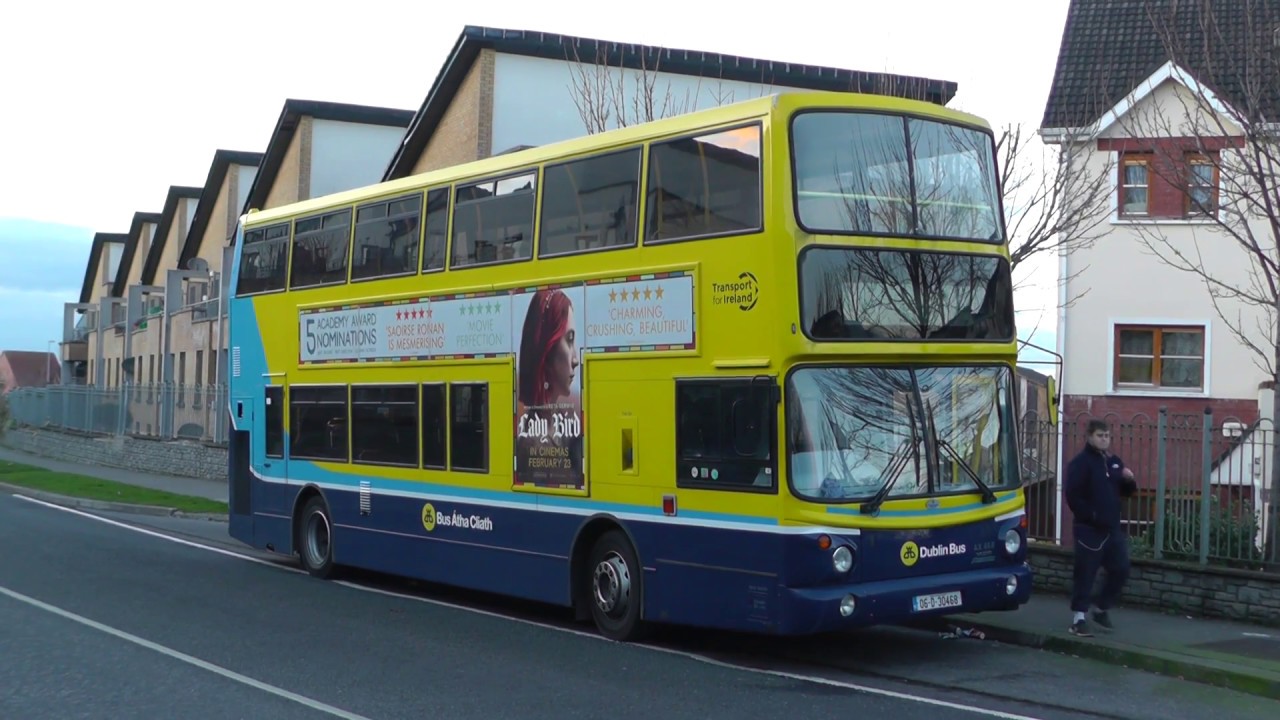 Ride on Dublin Bus ALX400 (AX 468) on the 54A from Kiltipper - Pearse Street (with cooling fan)