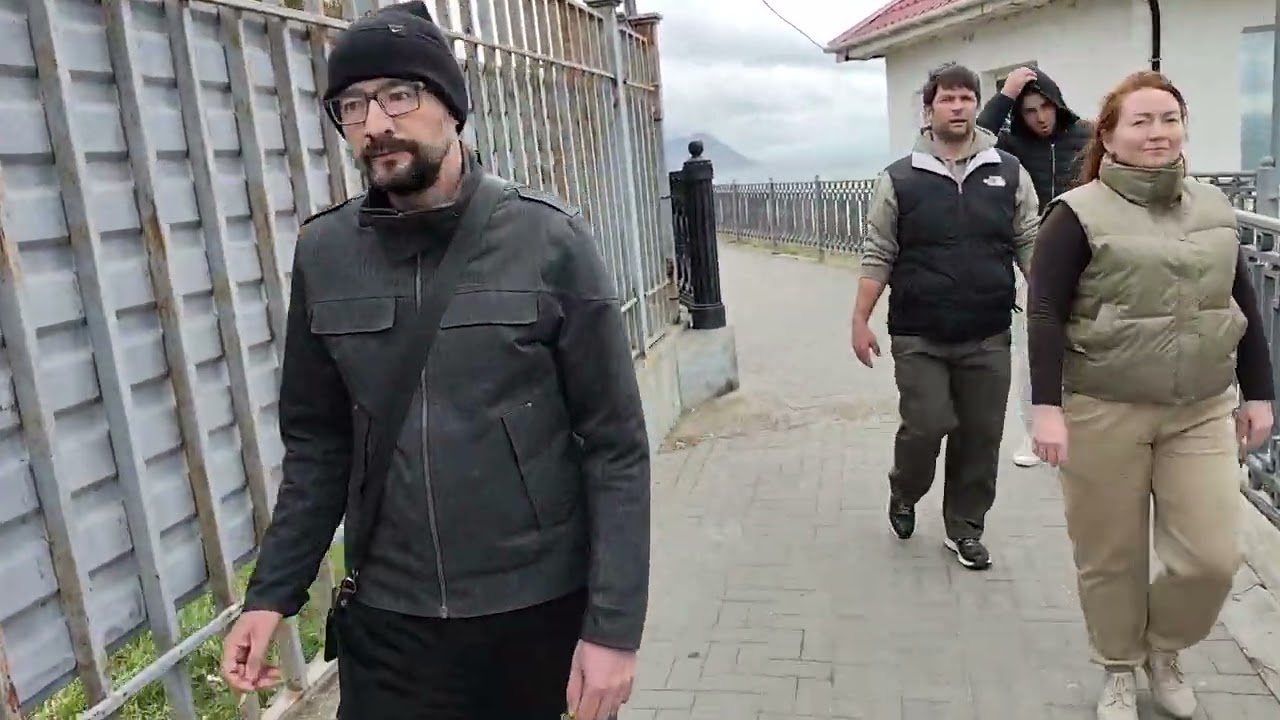 Анапа. Тепло, пасмурно и ветер! Набережная. 14 февраля 2026.