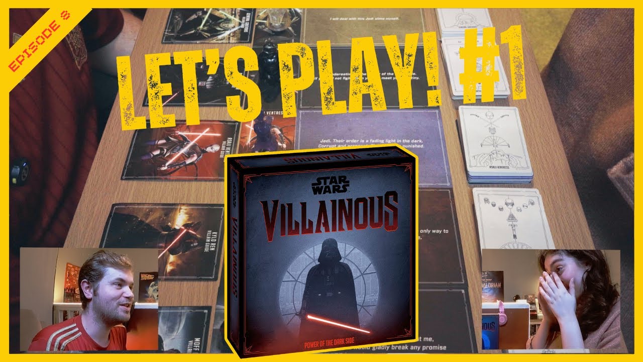 Star Wars Villainous - Let's Play! #tabletoptuesday #tabletopduo #games4two #starwars #starwarsgames