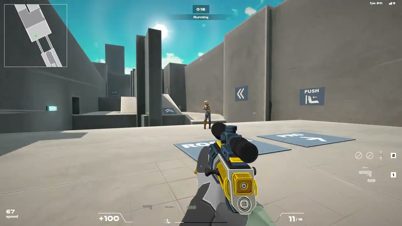 Custom Fire Beta Time Trials WR (27.9s) All Bots no Abilities