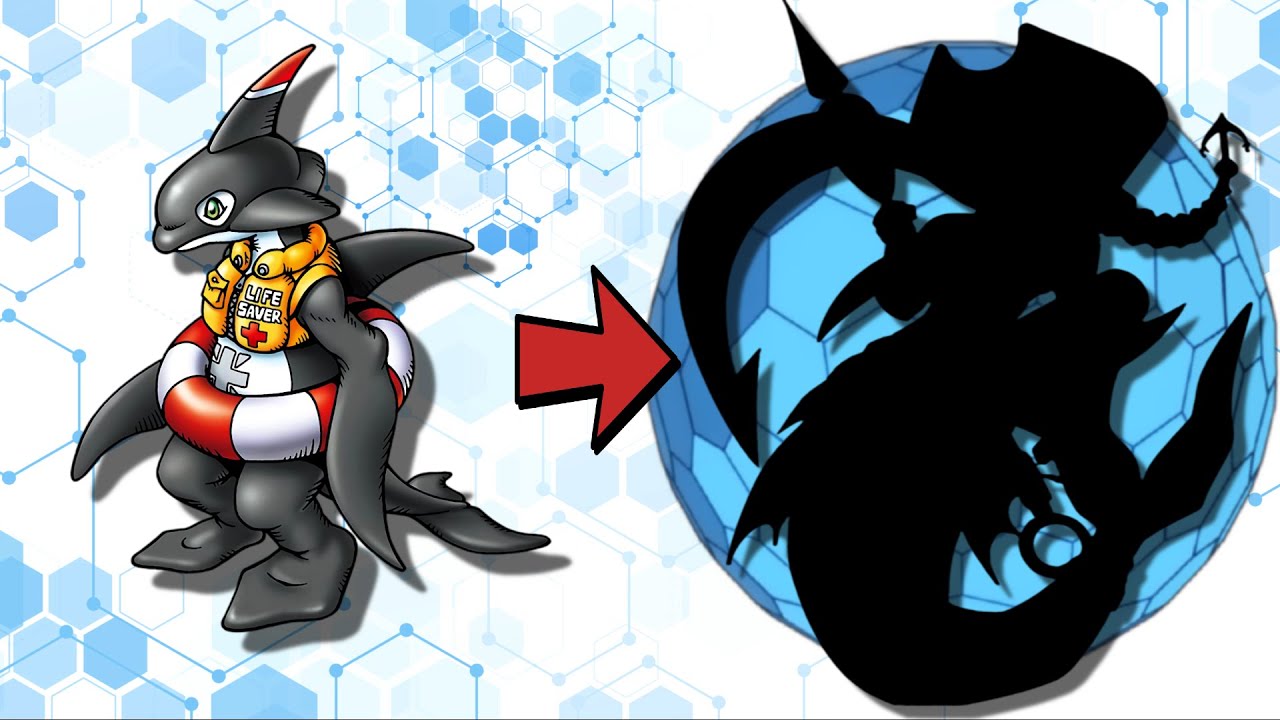 ORCAMON SHINKA! MERMAIDMON EVOLUTION LINE!