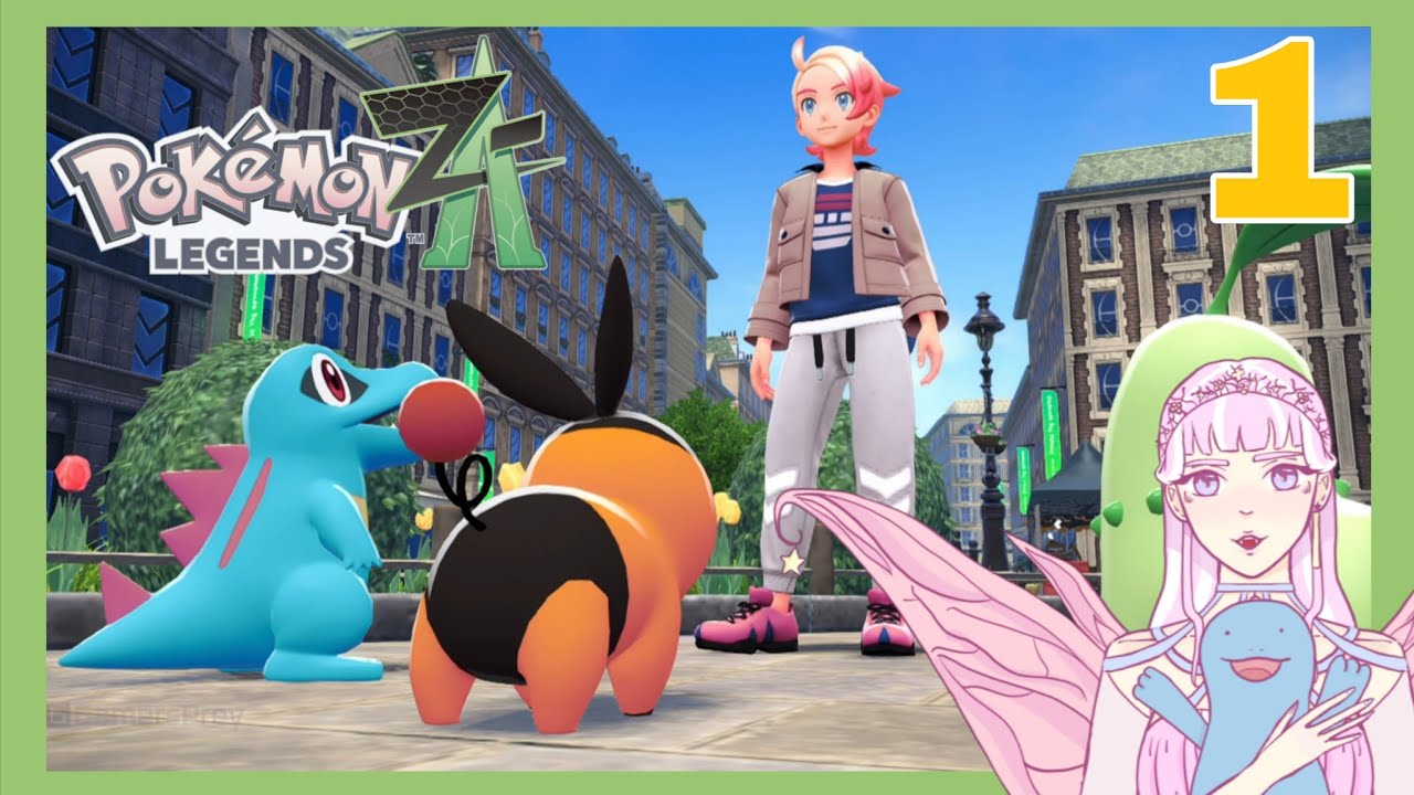 IT'S Z-A TIME!! #TeamTepig - Pokemon Legends Z-A Part 1