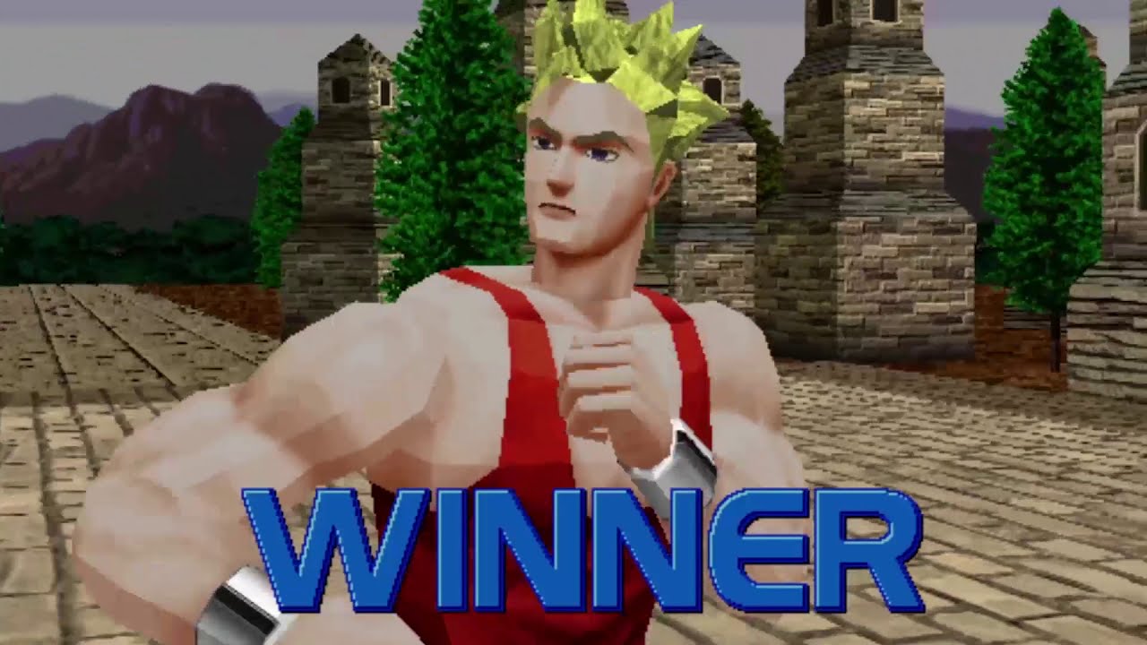 Virtua Fighter 2 - Jacky (Win Poses)