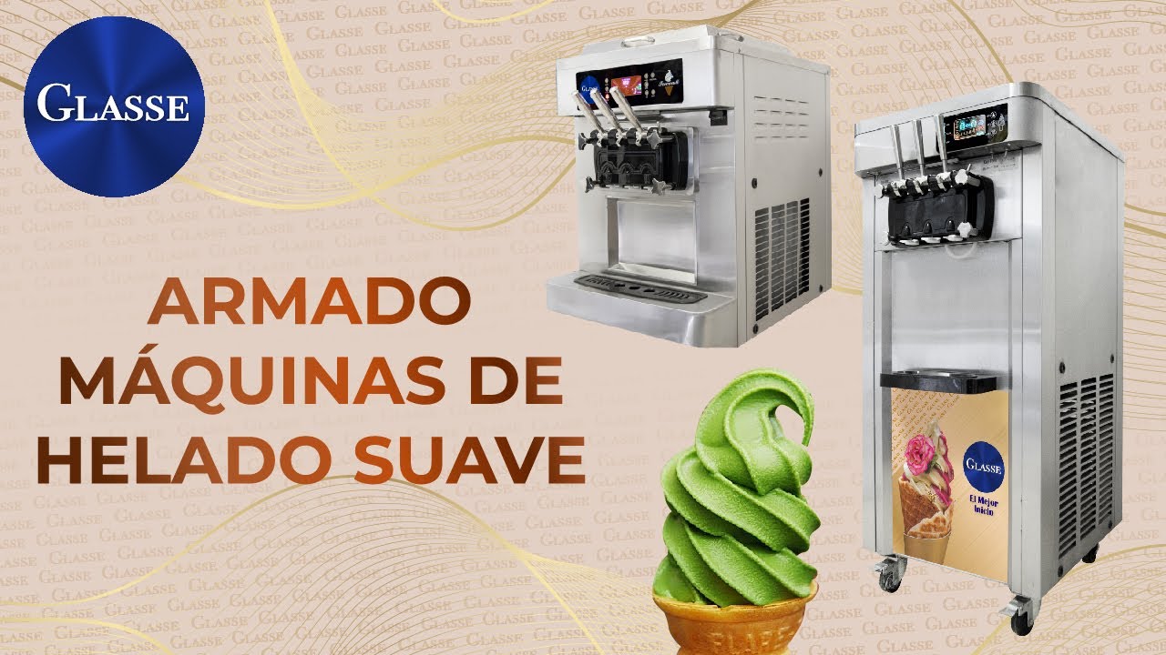 Desarmado Máquina de Helado Suave