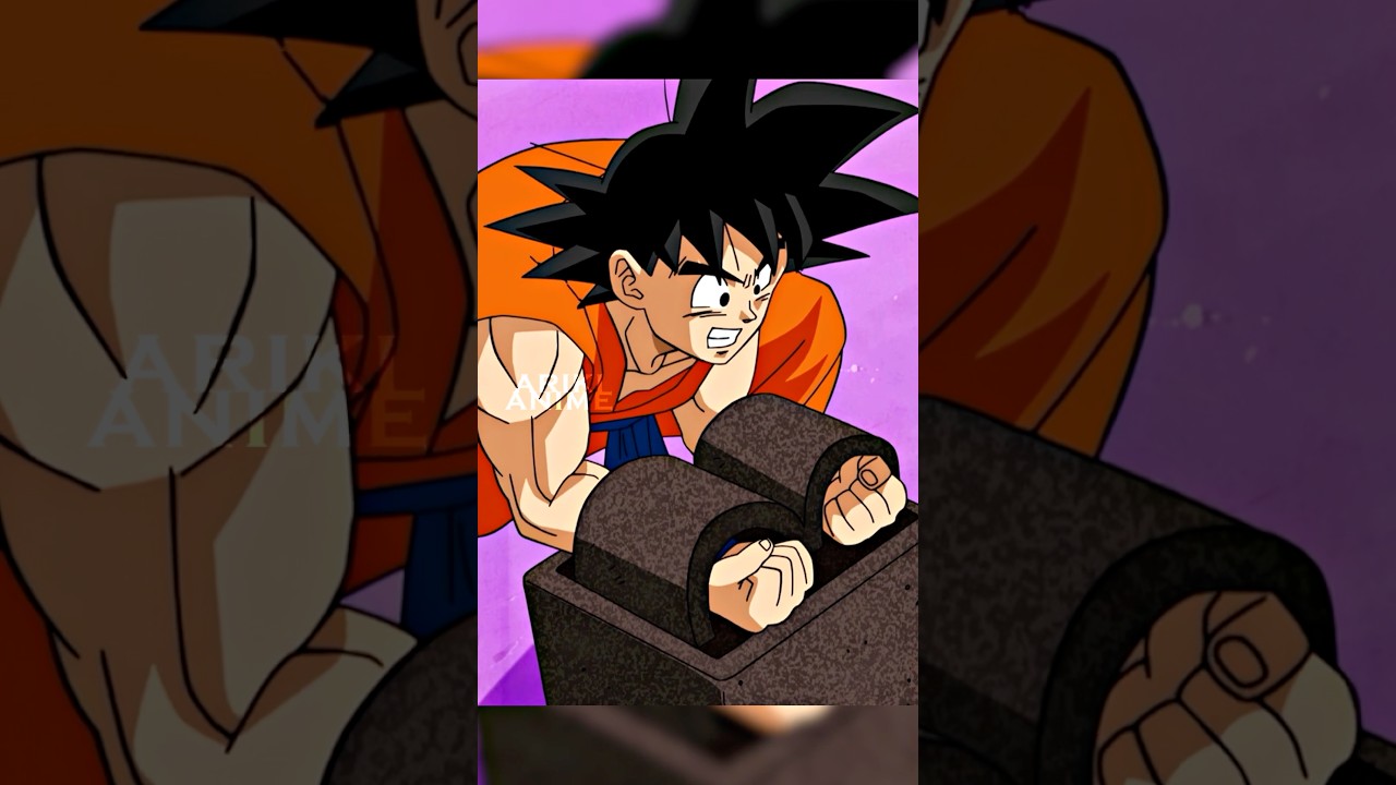 Goku and Vegeta Train With Whis