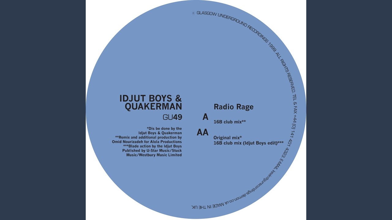 Radio Rage (16B Club Mix)