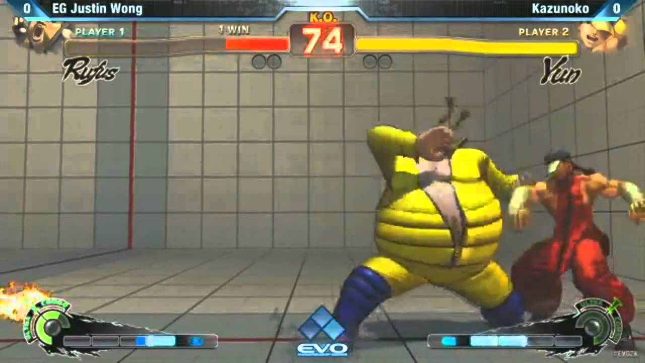EG Justin Wong vs Kazunoko EVO 2012