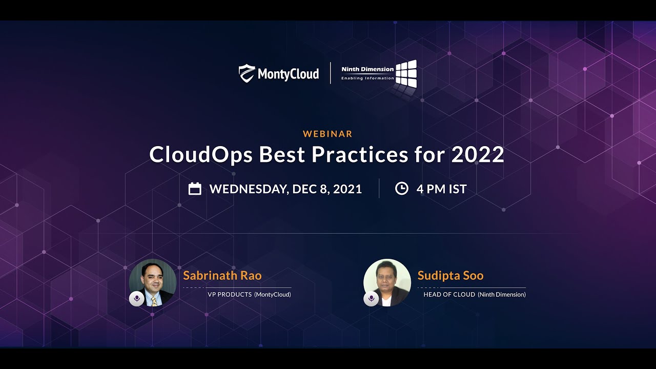 CloudOps Best Practices for 2022 | MontyCloud