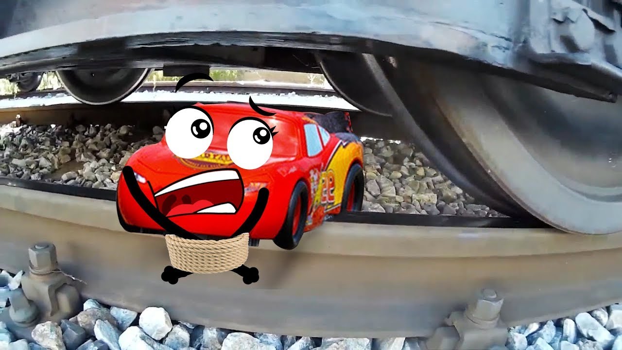 Experiment: Train vs Cars Toy | Satisfying Video Compilation | Woa Doodles
