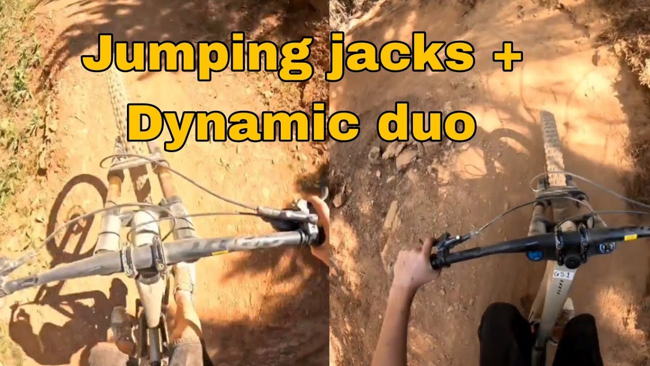 Mystic bike park - Jumping jacks into dynamic duo