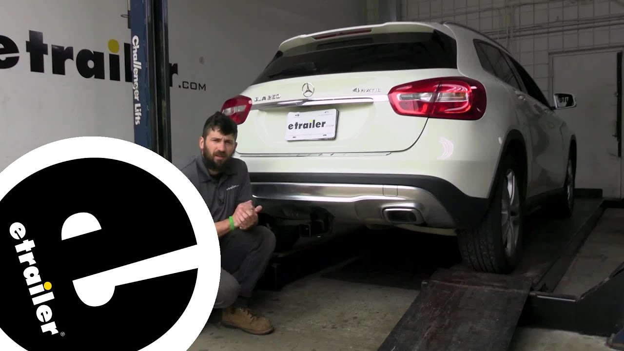 etrailer | Installation: Curt Trailer Hitch Receiver on a 2016 Mercedes-Benz GLA-Class