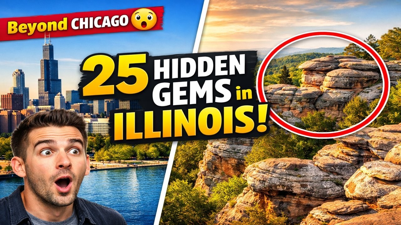 25 Hidden Gems You Can’t Miss  in Illinois | Best Places to Visit in Illinois | The World Traveler