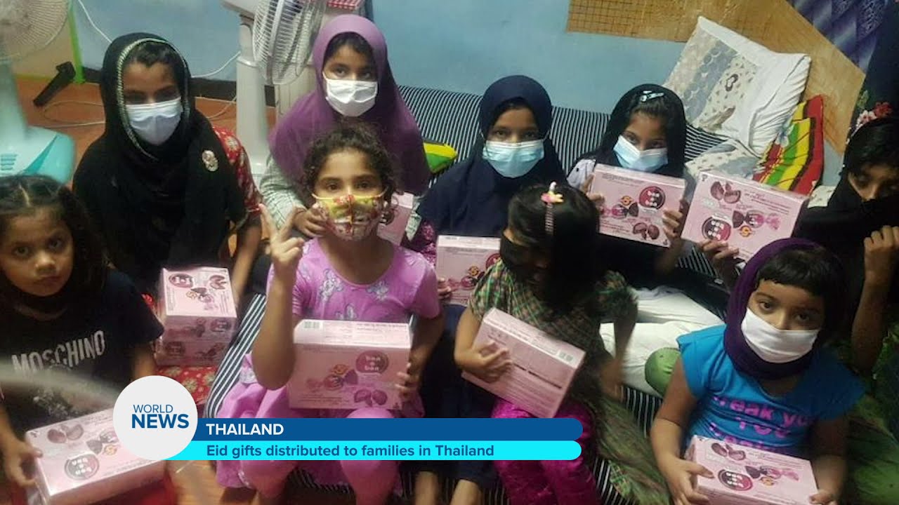 Eid gifts distributed to families in Thailand