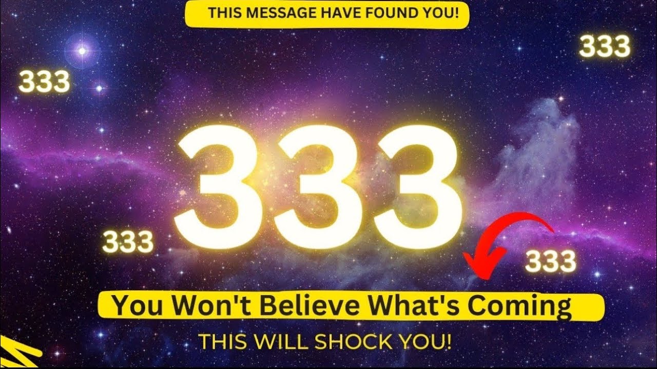 333 Angel Number An Urgent Message Sent To You!