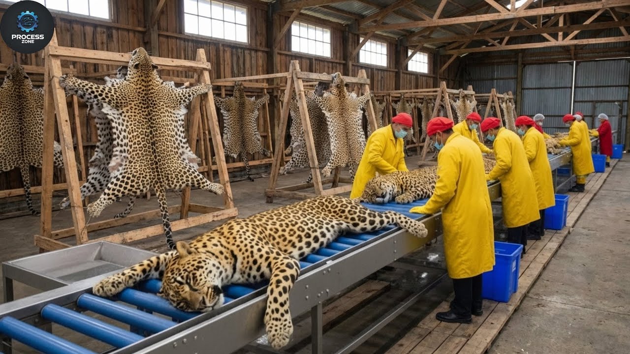 Leopard Leather Manufacturing Process &ndash; What Really Happens Inside