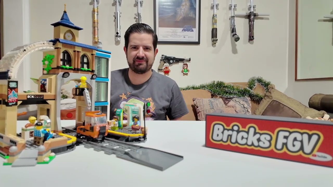 Reseña Lego City Estación Central de Ferrocarril  || 60469