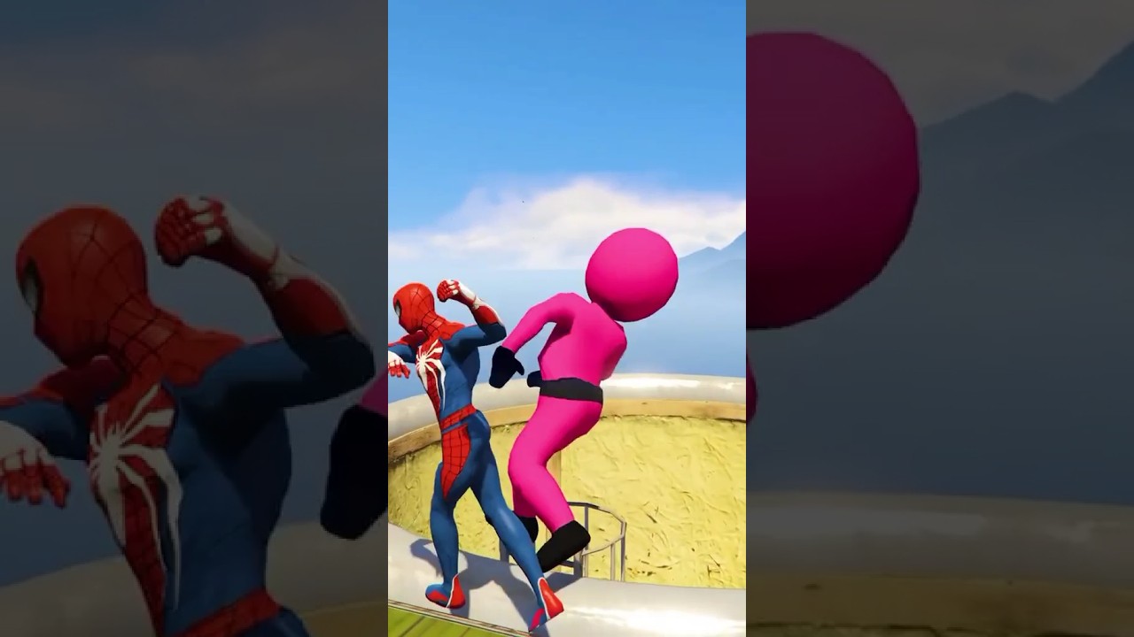 how to amazing fight scene #mascot #funny #mascotproduction #gta #vfx