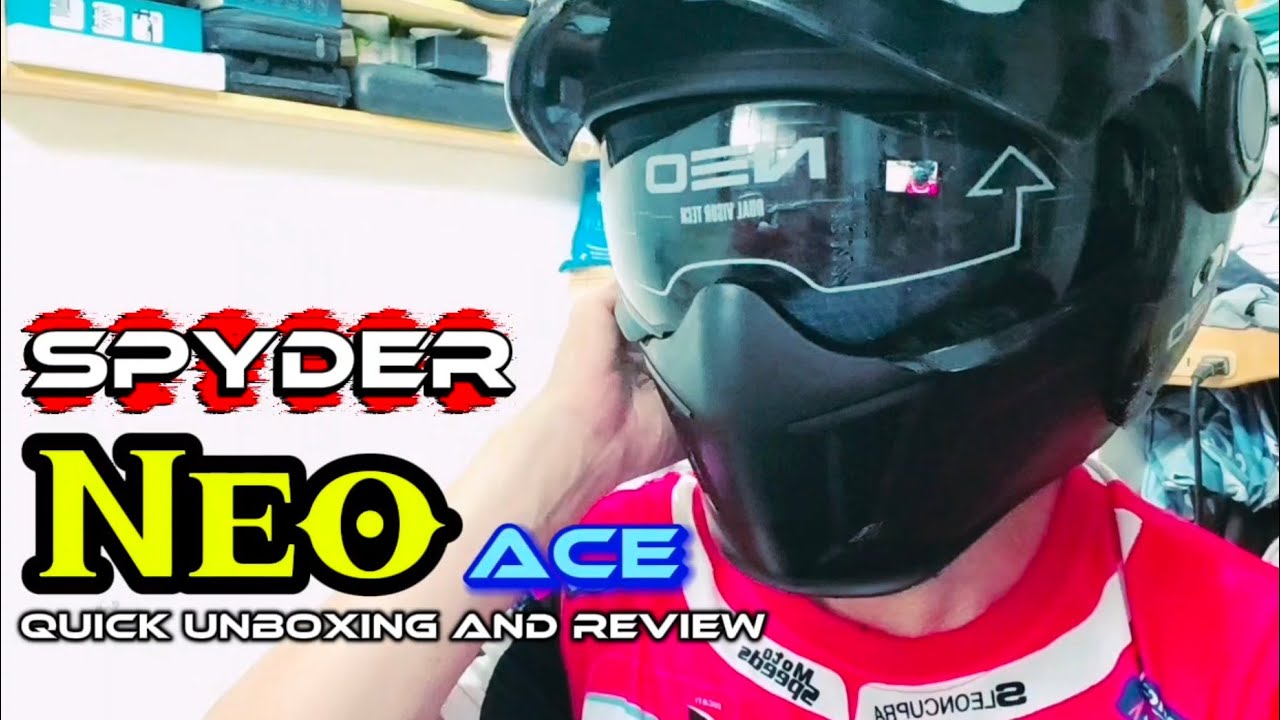 Spyder Neo Ace Helmet 4 in 1 | Quick Unboxing and Review 