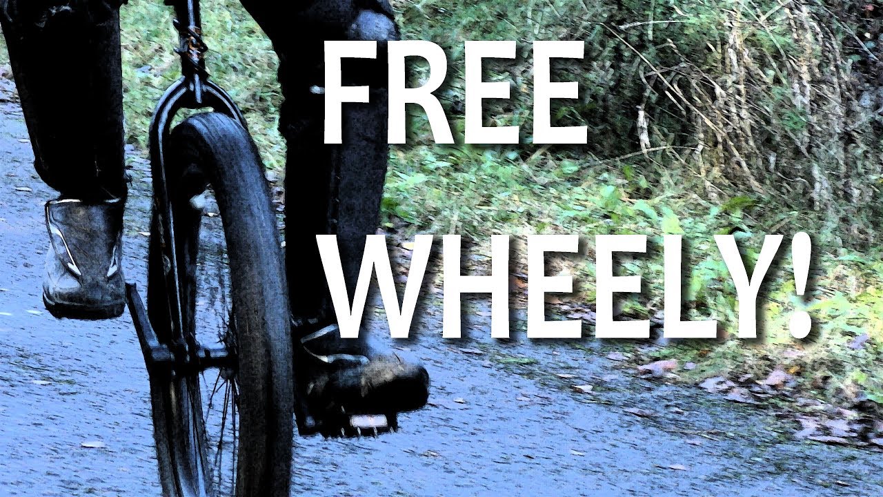 Riding a unicycle part 44: Free Wheely!