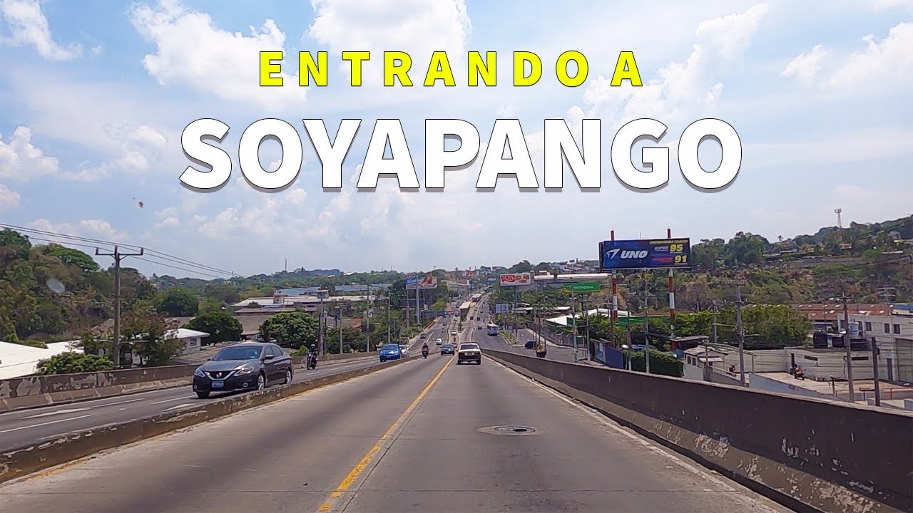 ENTRANDO A SOYAPANGO (asi esta actualmente) San Salvador El Salvador
