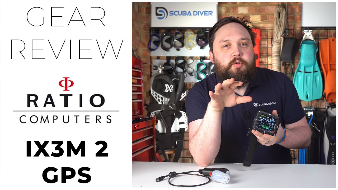 Ratio iX3M2 GPS Dive Computer Unboxing Review #scuba #unboxing