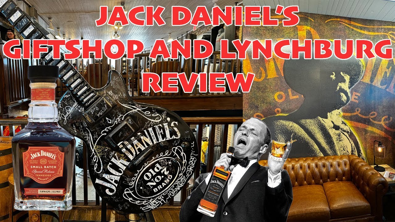 Обзор сувенирного магазина Jack Daniel’s и Линчберга. Загляните в сувенирный магазин JD’s и посмо...