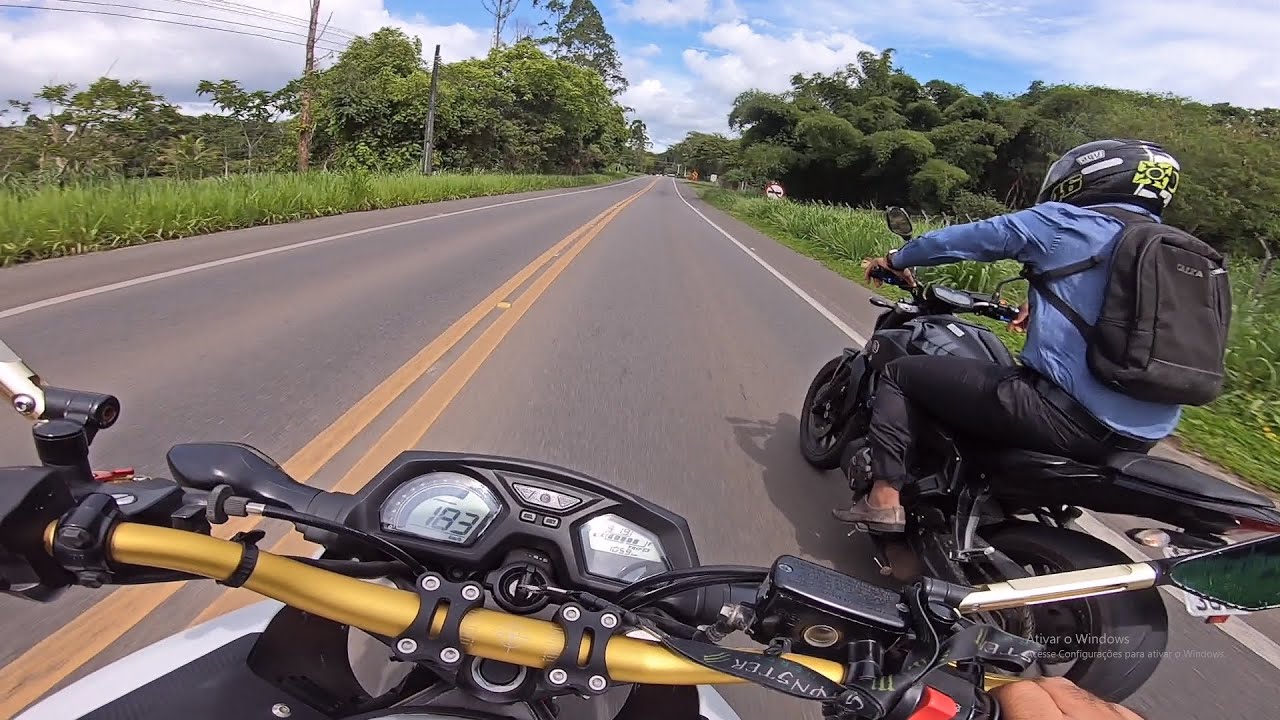 MT 07 VS CB 650 F TRICOLOR - MT CHAMOU, ENTAO... VAMOS!